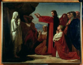 The Raising of Lazarus, 1857
